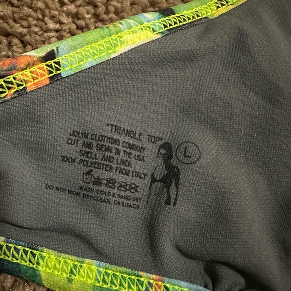 Cross ties back JOLYN triangle top - Picture 4 of 4